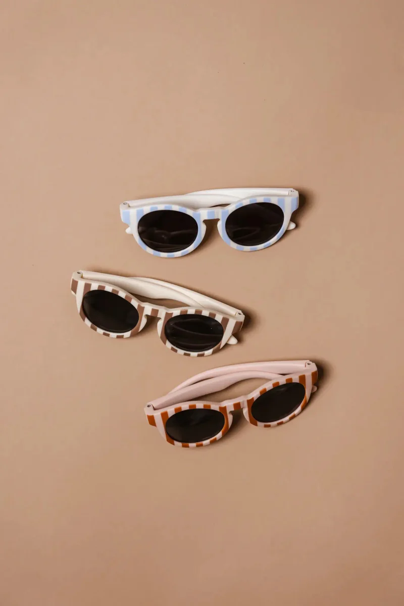 Baby Dutch Baby Zonnebril Retro Blue Stripe - Image 4