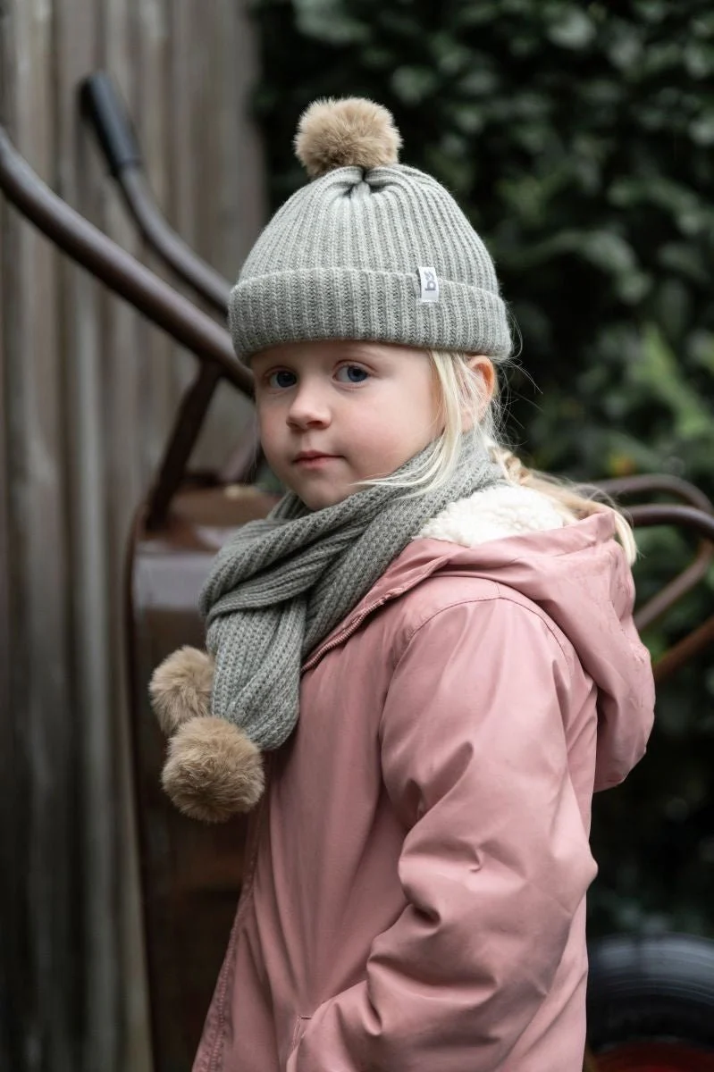 Baby's Only Babymutsje met Pompon Cool Urban Green 3-36Mnd - Image 5