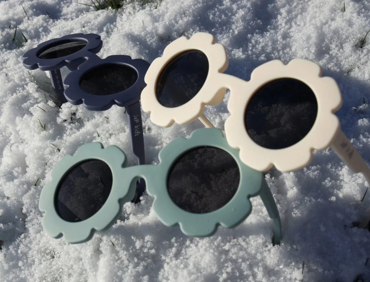 JeP Kids Baby Zonnebril Flower Off White 2+ jaar - Image 3