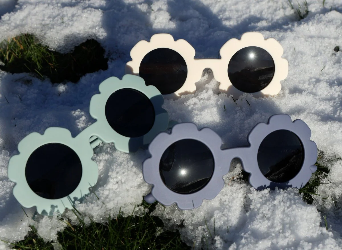 JeP Kids Baby Zonnebril Flower Off White 2+ jaar - Image 5