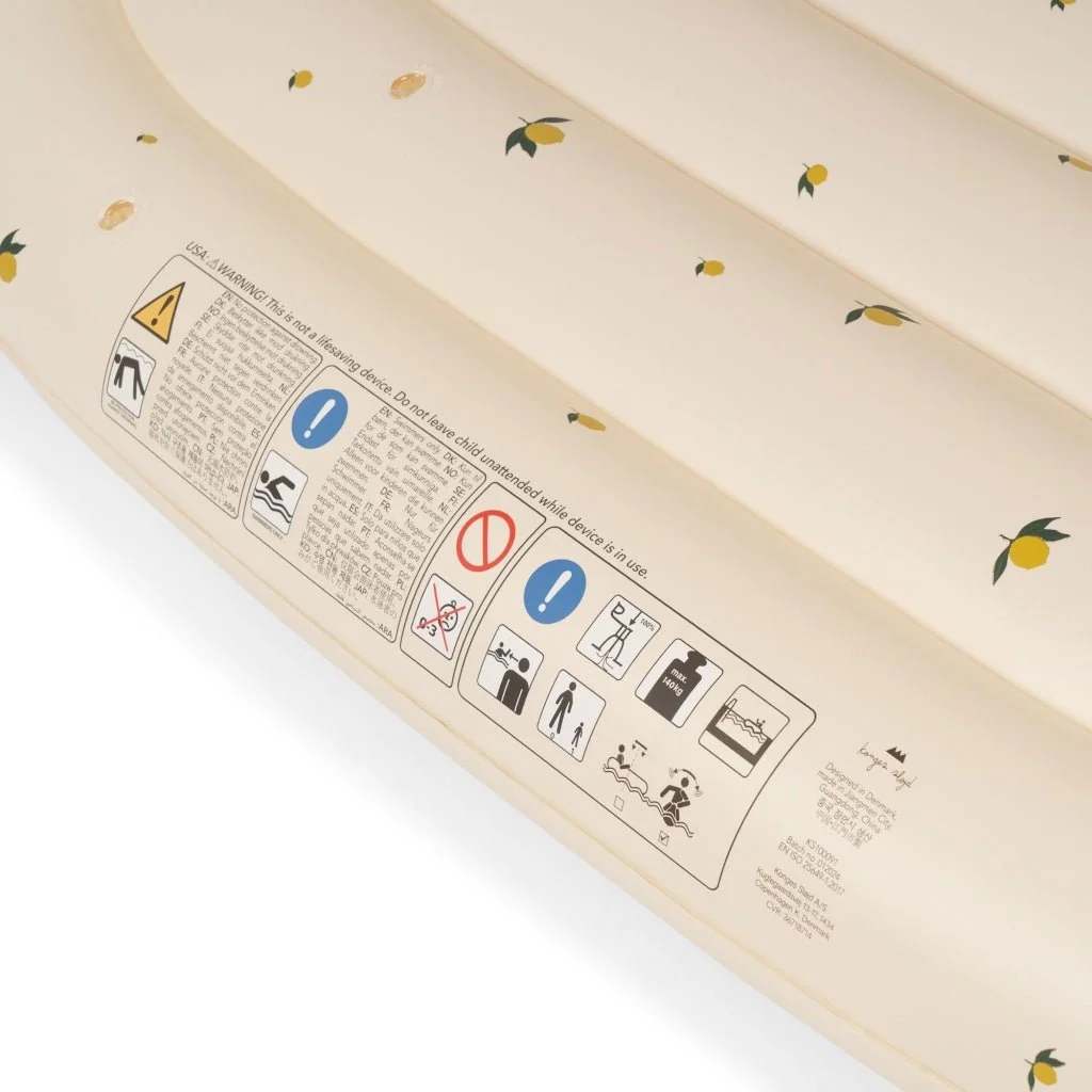 Konges Sløjd Luchtbed Ayo Lemon - Image 8