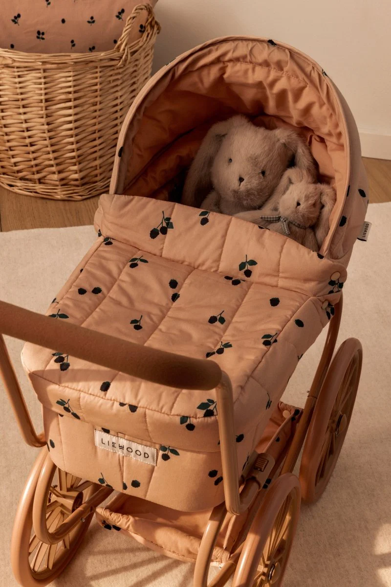 Liewood Poppenwagen Adaline Pram Berry / Pale Tuscany - Image 3