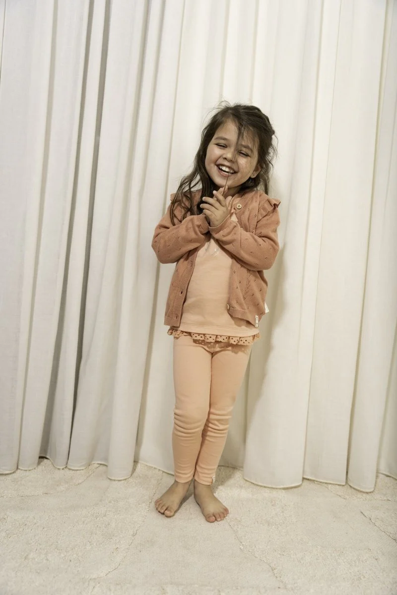 Little Dutch Baby Legging Flower Pink - Image 5