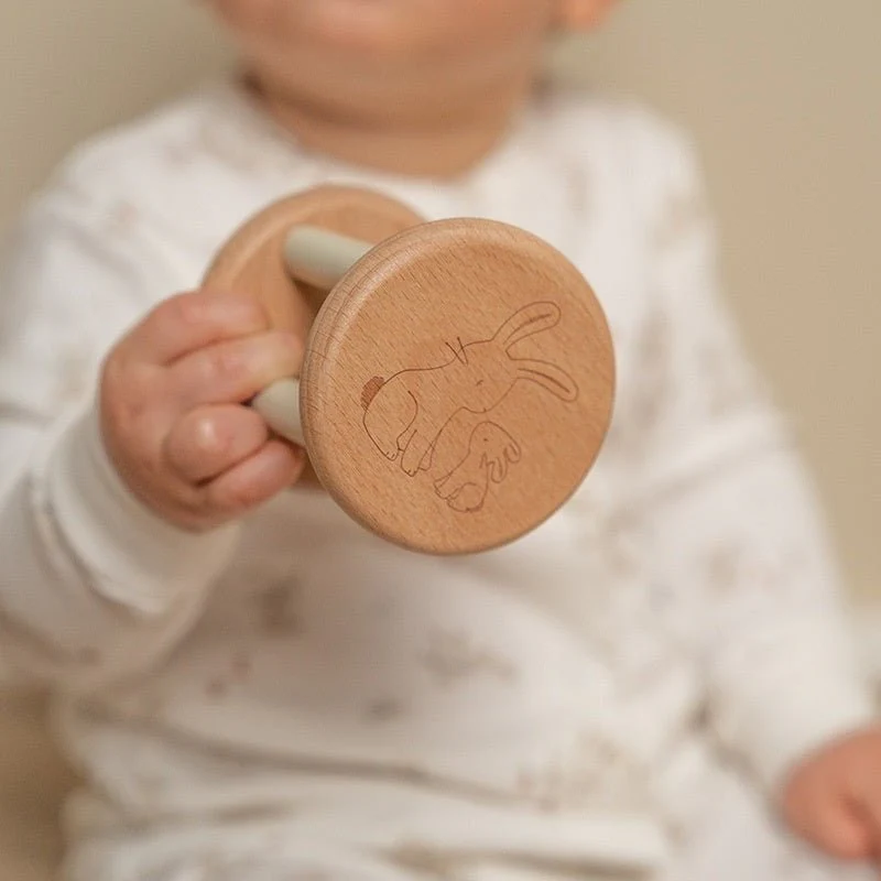 Little Dutch Rammelaar Roller Baby Bunny - Image 4