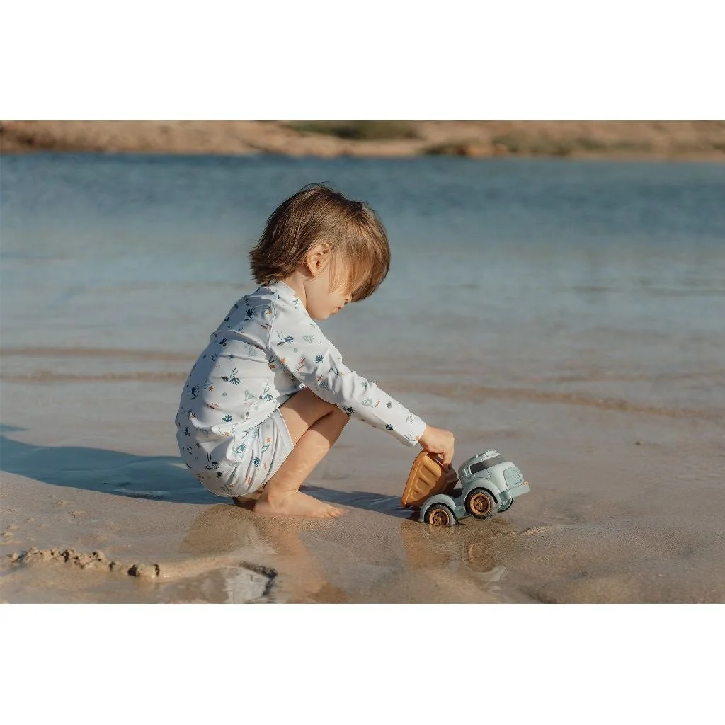 Little Dutch Zandbak Speelgoed Dump Truck Ocean Dreams Blue - Image 6