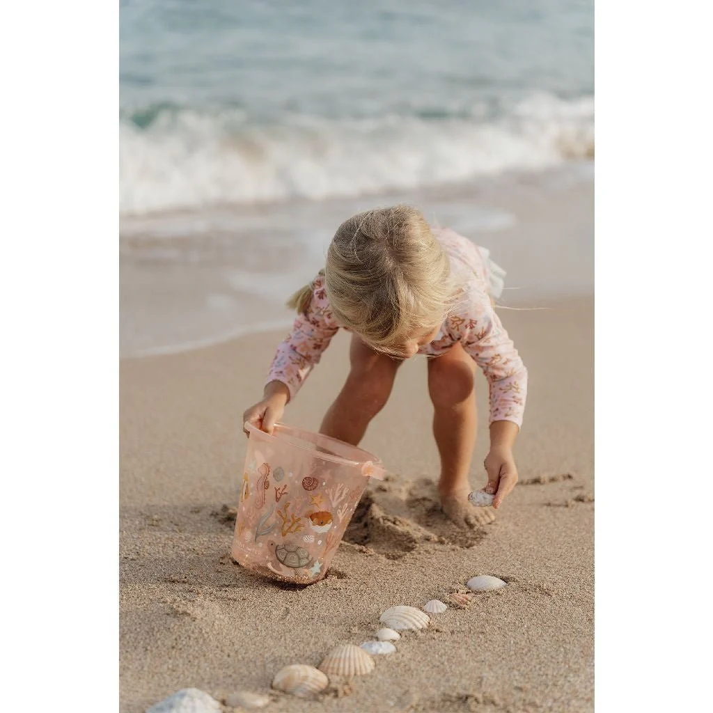 Little Dutch Zandbak Speelgoed Emmer Ocean Dreams Pink - Image 7