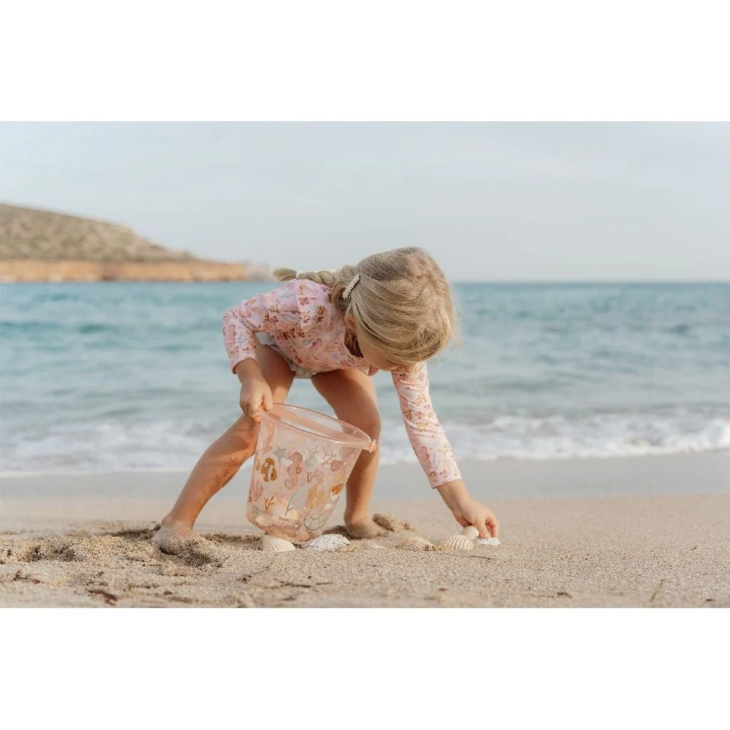 Little Dutch Zandbak Speelgoed Emmer Ocean Dreams Pink - Image 9