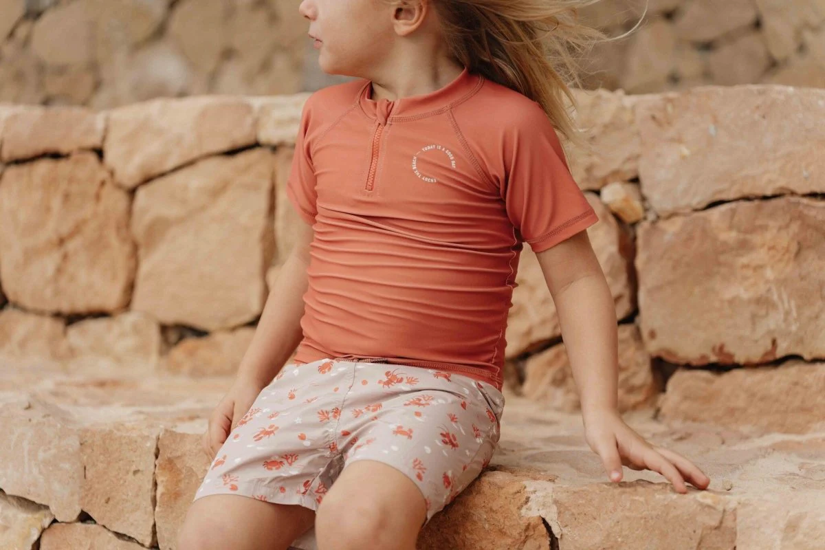 Little Dutch Zwemshirt Kind Korte Mouwen Coral - Image 4
