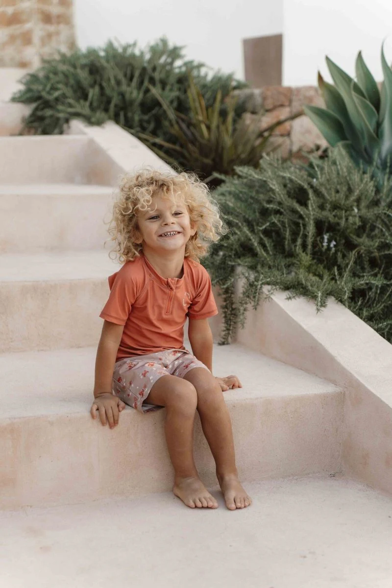 Little Dutch Zwemshirt Kind Korte Mouwen Coral - Image 5