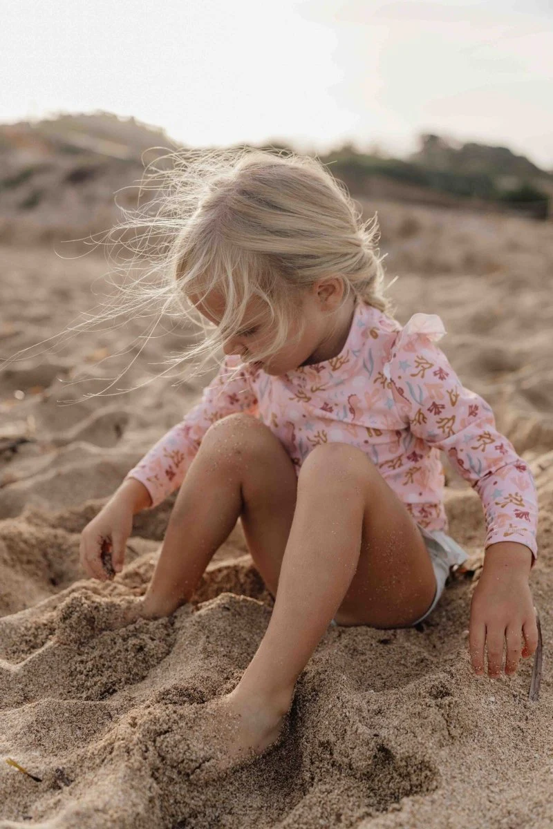 Little Dutch Zwemshirt Kind Lange Mouwen Ocean Dreams Pink - Image 5