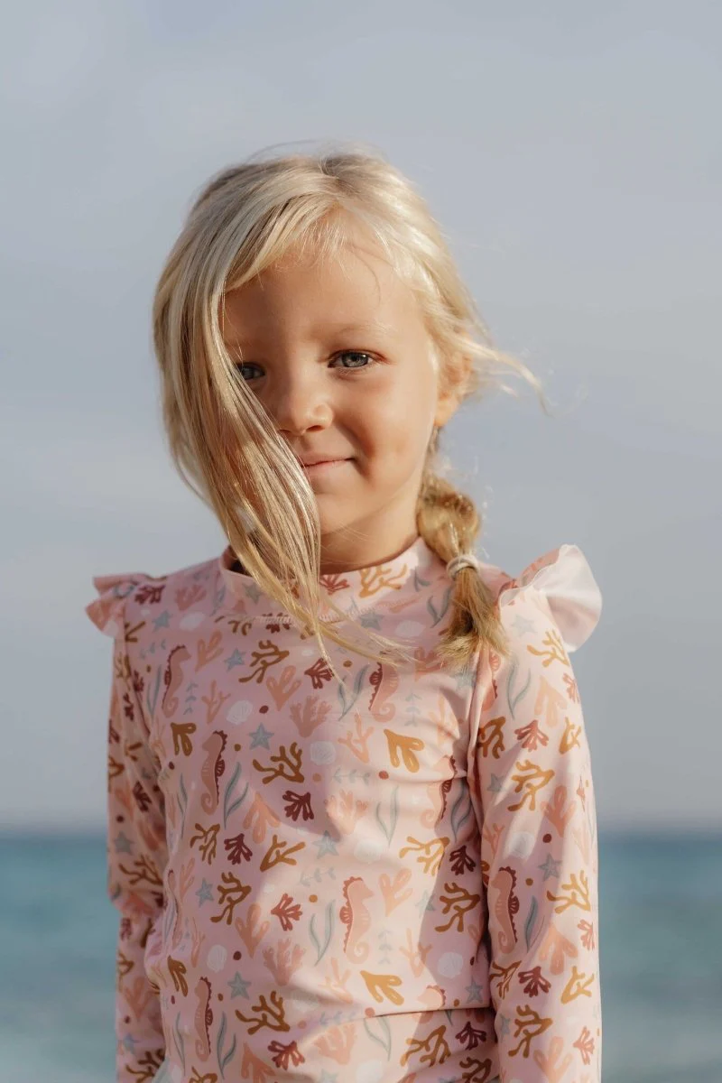 Little Dutch Zwemshirt Kind Lange Mouwen Ocean Dreams Pink - Image 6
