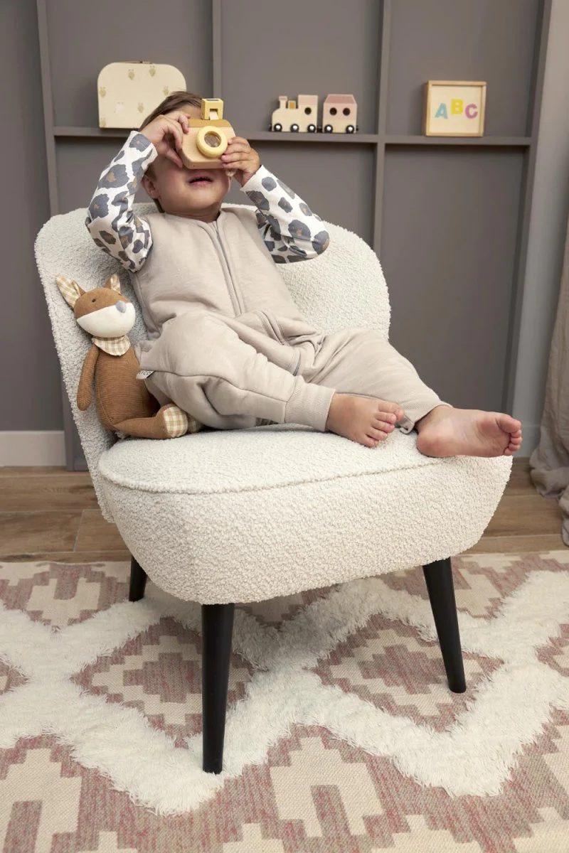 Meyco Slaapzak Baby Winter Slub Baby Greige - Image 5
