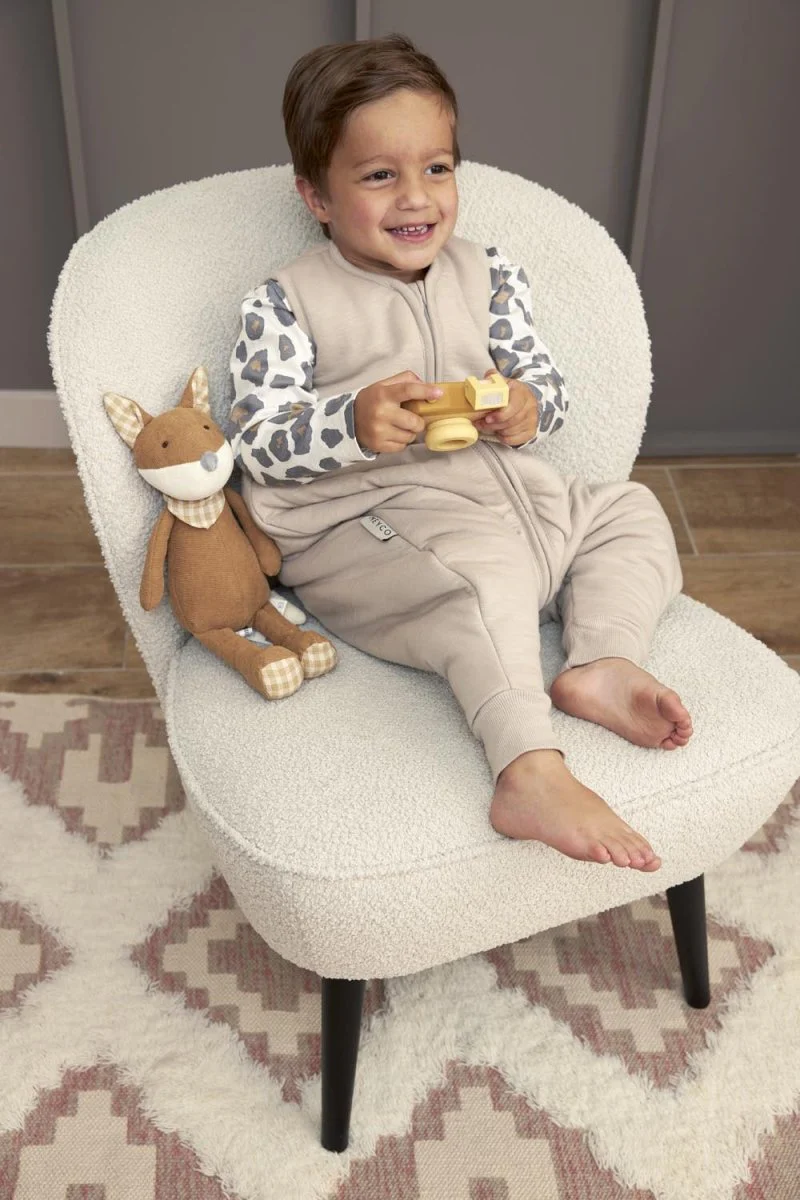 Meyco Slaapzak Baby Winter Slub Baby Greige - Image 7