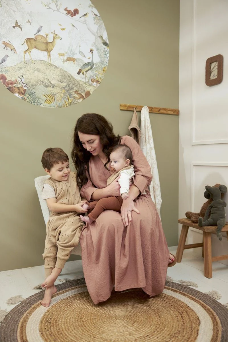 Meyco Slaapzak Baby Zomer Jumper Toffee Melange - Image 4