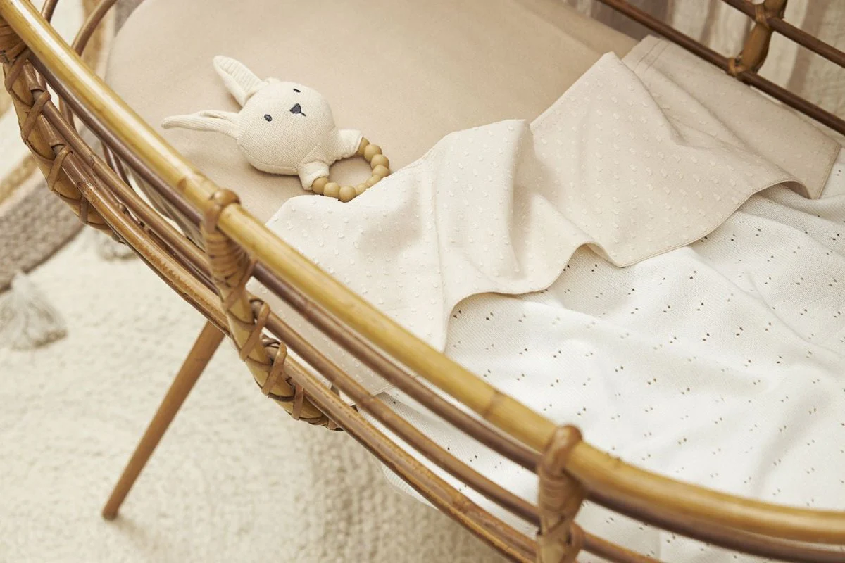 Meyco Wieglaken Plume Soft Sand 75X100cm - Image 3