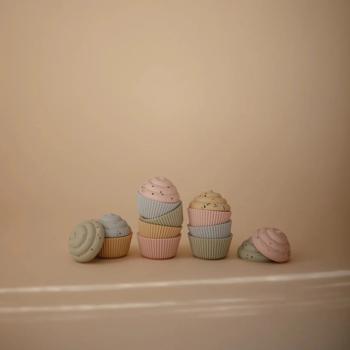 Mushie Badspeelgoed Cupcakes - Image 4