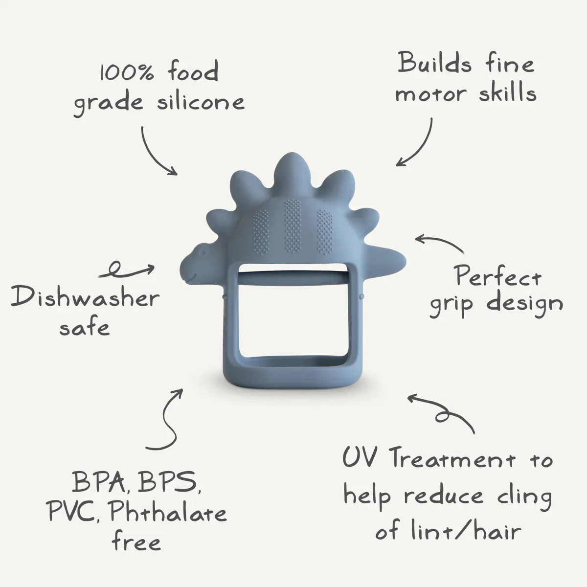 Mushie Bijtring Dino/Tradewinds - Image 5