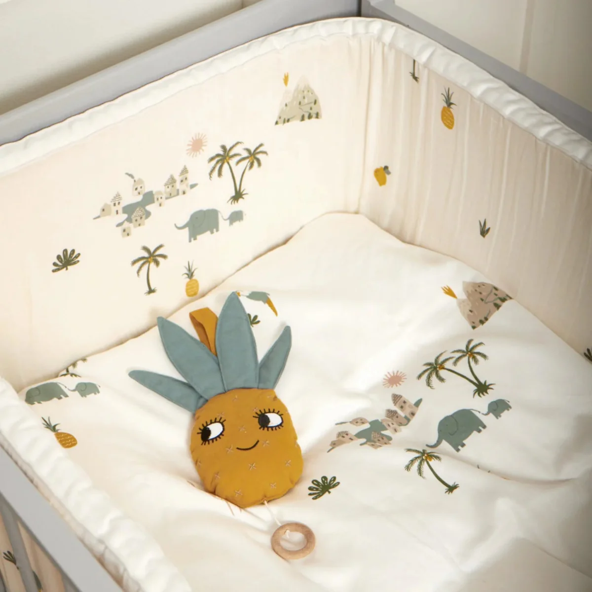 Roommate Dekbedovertrek Junior Gots Tropical - Image 5