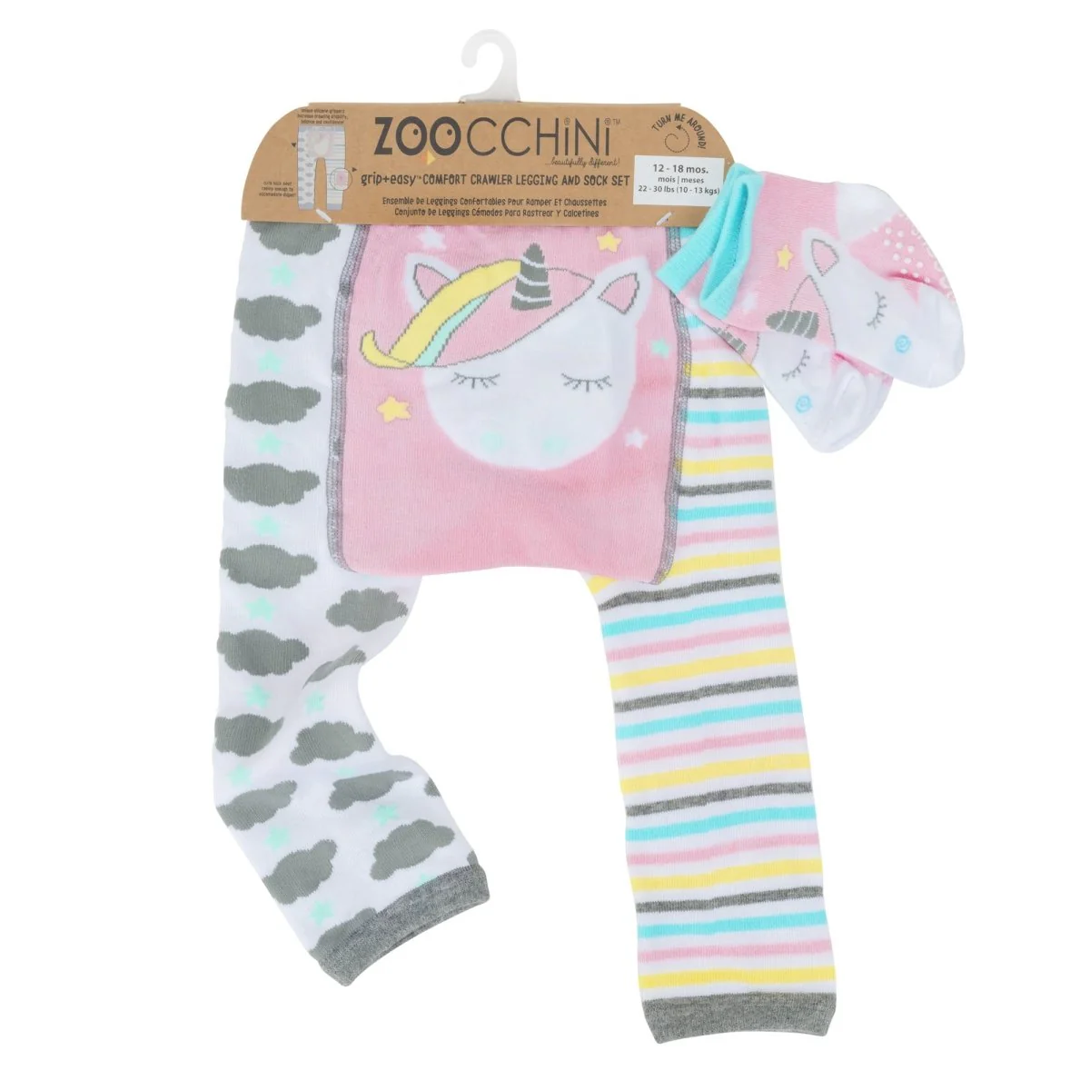 Zoocchini Baby Legging Allie The Alicorn Inclusief Sokjes 12/18mnd - Image 3